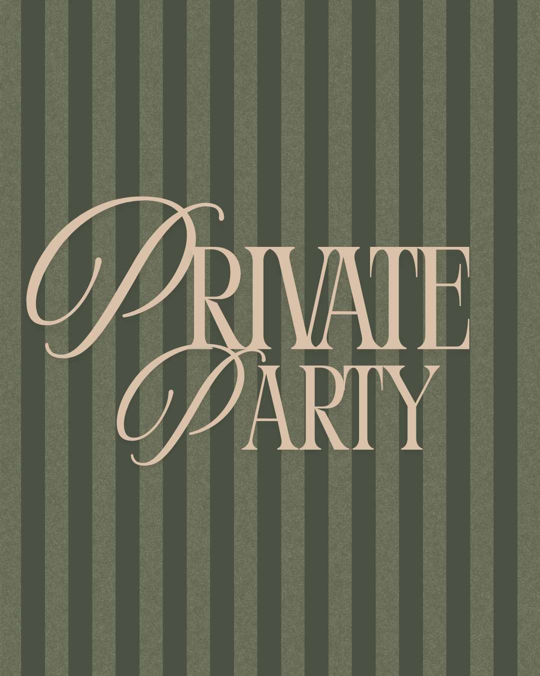 Private Party Classes